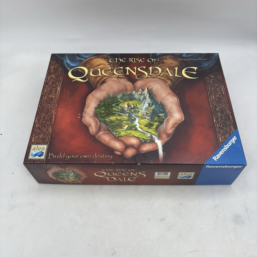 The Rise of Queensdale Legacy Strategy Board Game Open Unplayed
